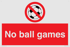 No Ball Games